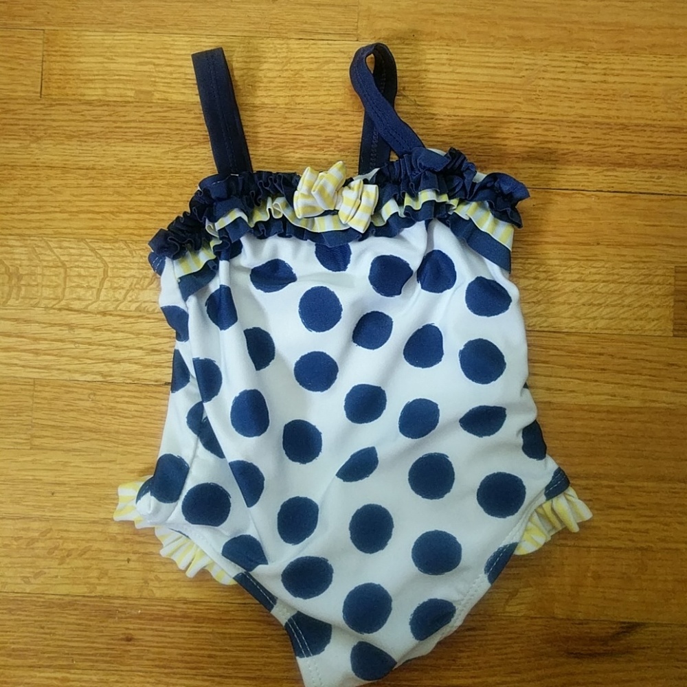 Absorba polkadot swimsuit